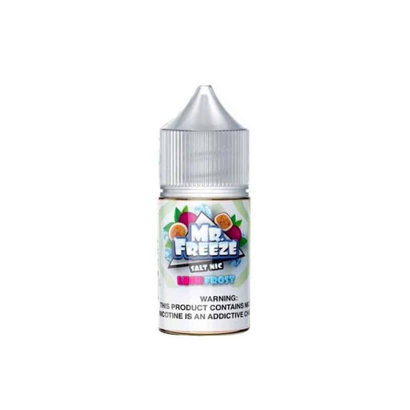 Essência para Vaper Mr Freeze Salt Nic Lush Frost 30mL 50MG no