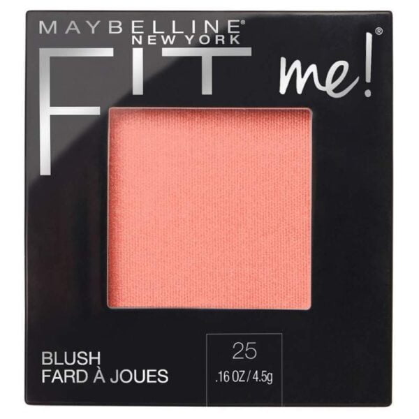 Blush Maybelline Fit Me 25 Pink Rose - 4.5g