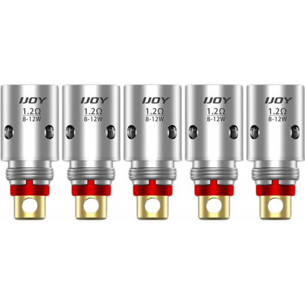 Bobina Ijoy Mercury 1.2ohm (8-12W) - 5 pcs