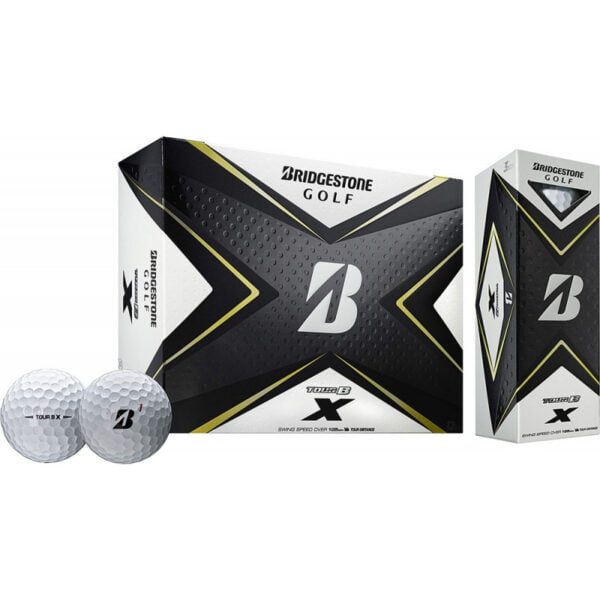 Bola de Golfe Bridgestone Tour B X (12 Unidades)