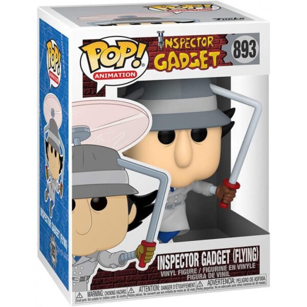 Boneco Inspector Gadget (Flying) - Inspector Gadget - Funko Pop! 893