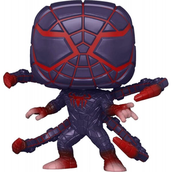 Boneco Miles Morales (Programmable Matter Suit) - Spider Man Miles Morales - FunkoPOP! 775