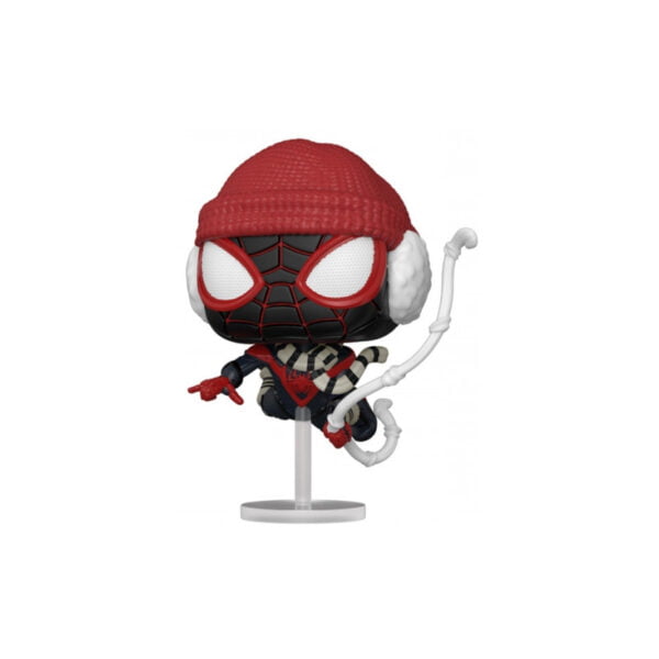 Boneco Miles Morales (Winter Suit) - Spider-Man Miles Morales - Funko POP! 771