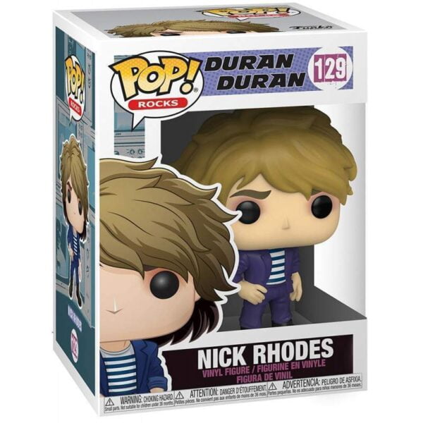 Boneco Nick Rhodes - Duran Duran - Funko Pop! 129