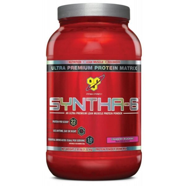 BSN Sumplemento Syntha-6 Ultra Premium Strawberry Milkshake (1.32Kg)