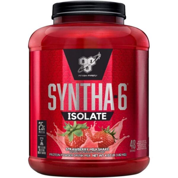 Bsn Suplemento Syntha-6 Isolate Strawberry Milkshake (1.82kg)