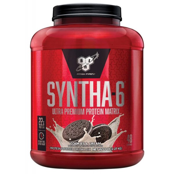 BSN Syntha-6 Ultra Premium Cookies & Cream - 2.270Kg