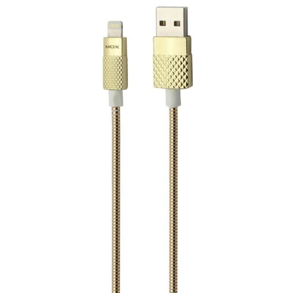 Cabo Mox USB/Lightning MO-54 1m - Dourado