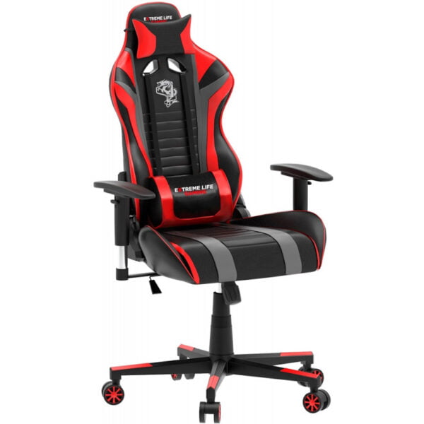 Cadeira Gamer ELG Black Hawk CH05BKRD - Preta/Vermelha