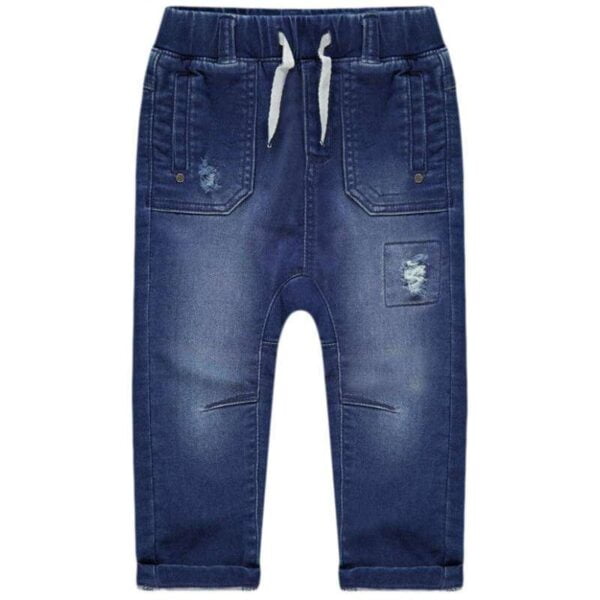 Calça Jeans para bebê Orchestra HLALJ1-BLM01 Masculina