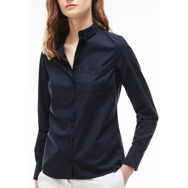 Camisa Lacoste Slim Fit CF7469 21 78X - Feminino