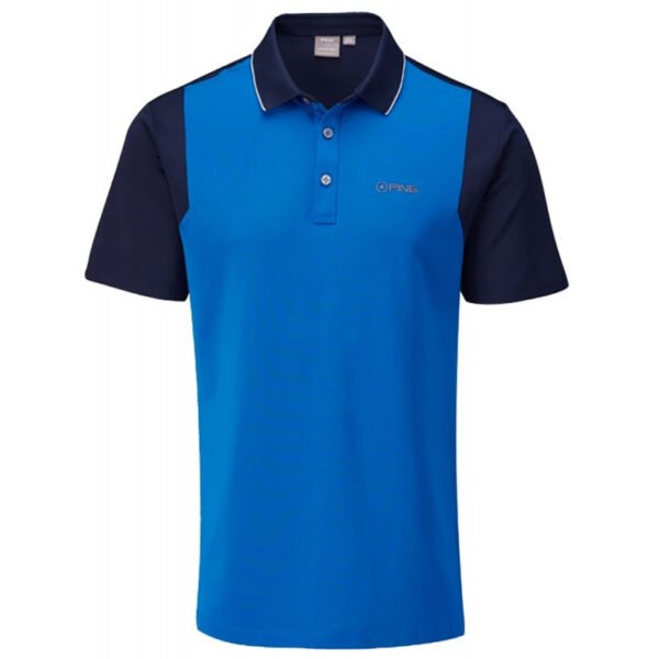 Camisa Polo Ping Vista Golf P03405 SB59 Snorkel Blue/Navy