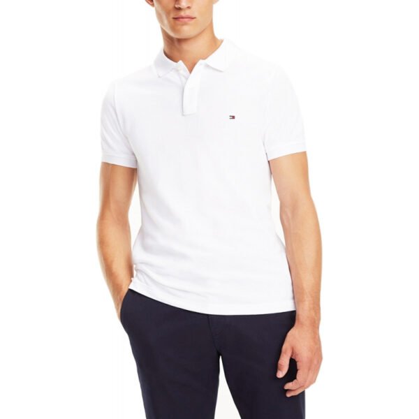 Camisa Polo Tommy Hilfiger MW0MW09745 100 - Masculina