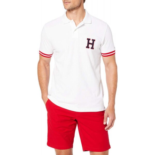 Camisa Polo Tommy Hilfiger MW0MW09763 100 - Masculina