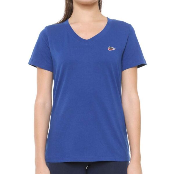 Camiseta Nike Sportswear Tee LBR AR5368 438- Feminina - Azul