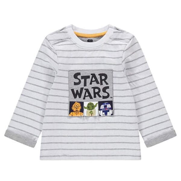 Camiseta para bebê Orchestra Star Wars HLALJ8 ECR01 Masculina