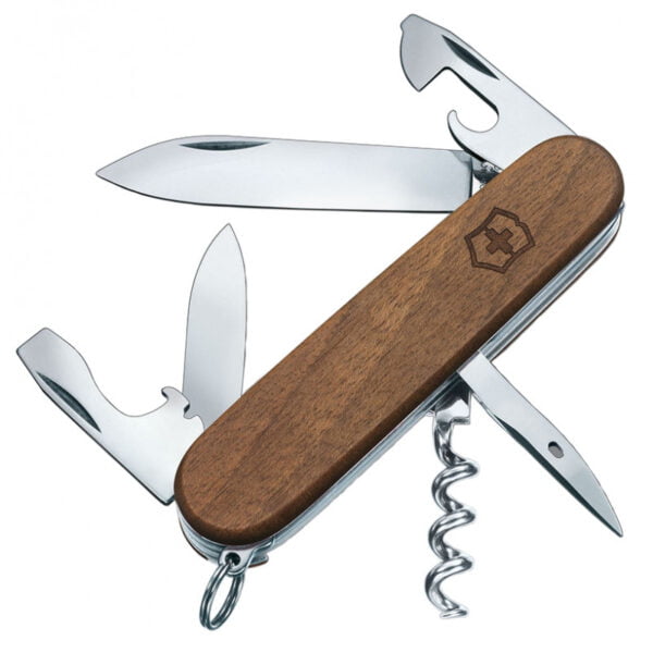 Canivete Victorinox 1.3601.63 Spartan Wood com 10 Funções