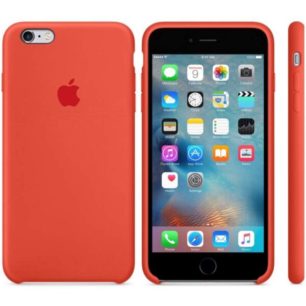 Capa Apple iPhone 6 Silicone MKY32ZM/A Vermelho