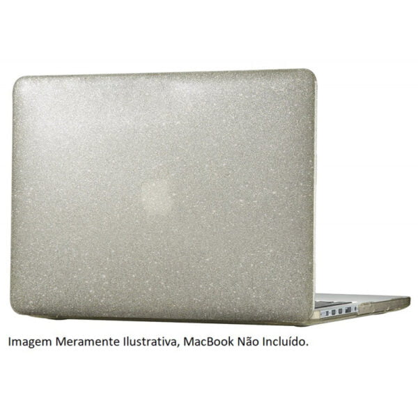 Capa para MacBook Pro Speck SmartShell Glitter 13" Dourado