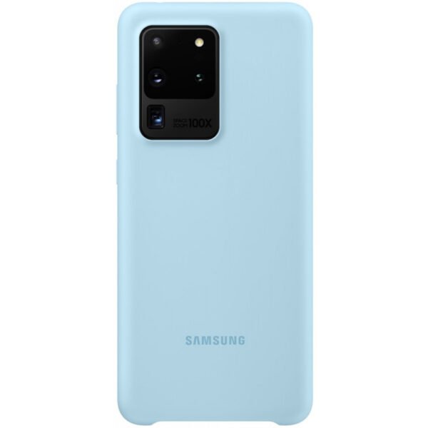 Capa Samsung Galaxy S20 Ultra Silicone Cover EF-PG988TLEGWW Azul