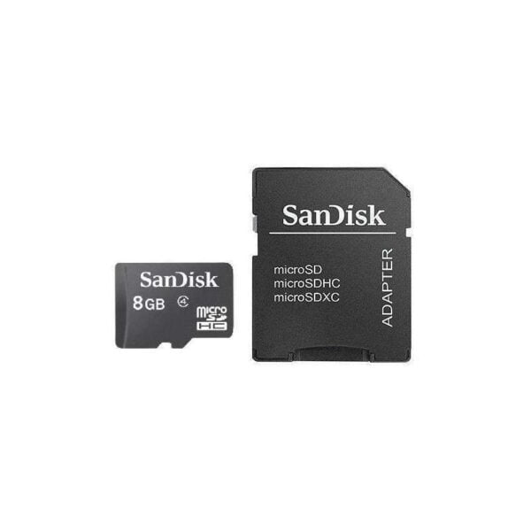 Cartão de memória Micro SD-HC Sandisk 8GB 2x1 Class 4