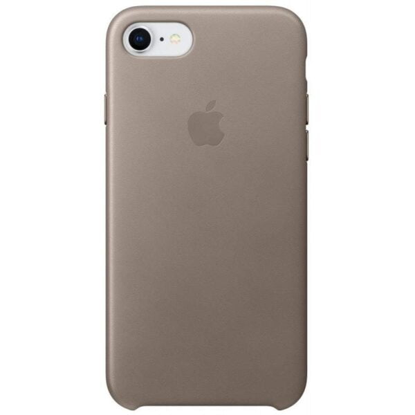 Case de Couro para iPhone 7 MPT62ZM/A Marrom Taupe