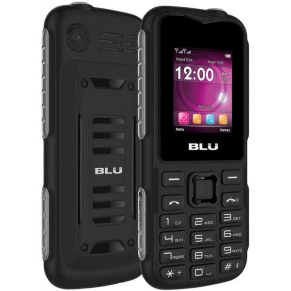 Celular Blu Tank Mini T650 1.8" Dual Sim Preto cinza