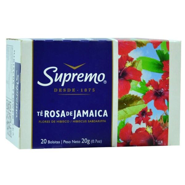 Chá Supremo Hibiscus Flower Rea - 20g  (20 Unidades)