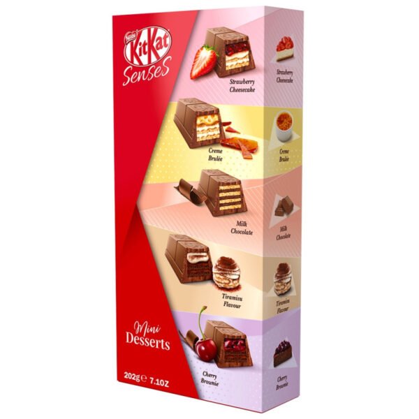 Chocolate Nestle Kit Kat Senses Mini Desserts - 202g