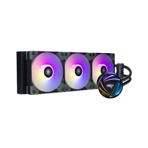 Cooler para CPU Aigo AT360 - Preto/RGB