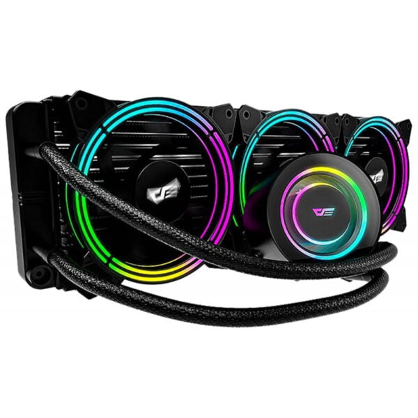 Cooler para CPU Aigo DarkFlash Symphony TR360 - RGB Preto