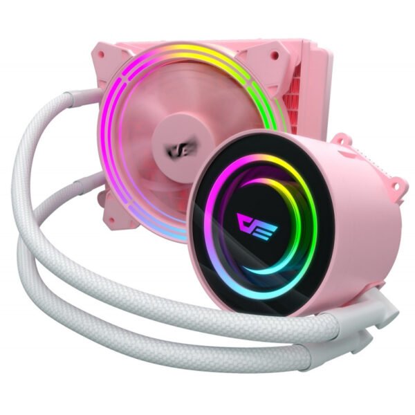 Cooler para CPU DarkFlash Symphony TR120 - Rosa/RGB