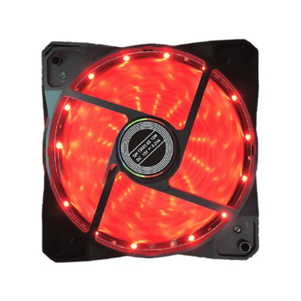 Cooler para Gabinete FTX FTXFAN15LR 12cm - Vermelho