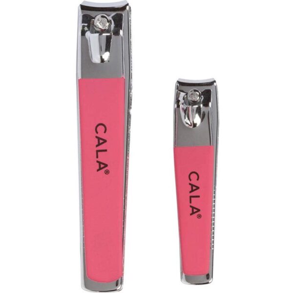 Corta Unha Cala Clipper Duo 50812 - Rosa (2 Peças)