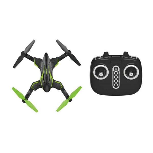 Drone Syma X56W-P FPV Real-Time Câmera HD/WiFi/2.4GHz/4Ch - Preto/Verde