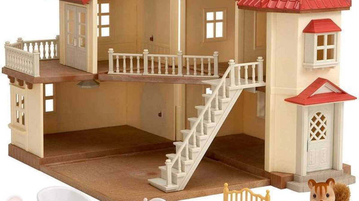 Sylvanian families city store house