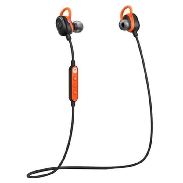 Fone de Ouvido Intra-auricular sem fio Motorola Verveloop SH011FL - Preto/Laranja