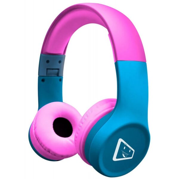 Fone ELG Kids Melody com limitador de volume - Rosa/Azul