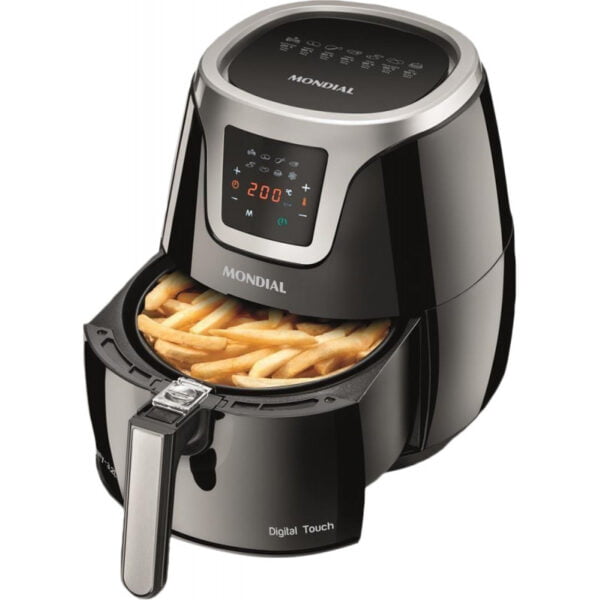 Fritadeira Elétrica Mondial Family AF-19 3.2 Litros 110V Preto