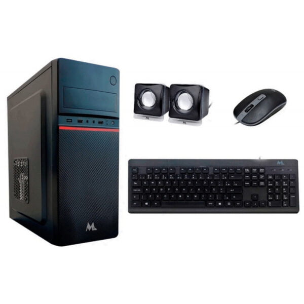 Gabinete ATX MTEK D5519 Kit Barebone Teclado