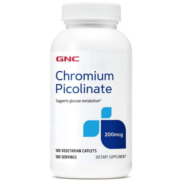 GNC Chromium Picolinate 200MCG (60 Cápsulas)