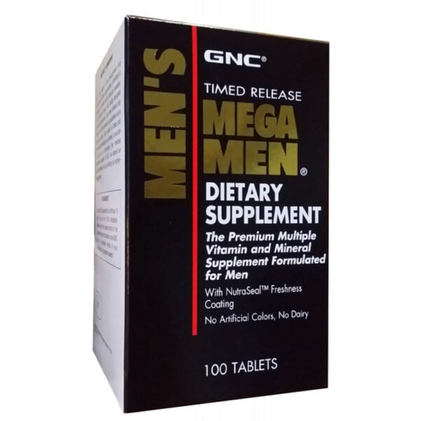 GNC Mega Men Timed Release (100 Tabletas)