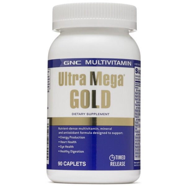 GNC Multivitamin Ultra Mega Gold 90 Cápsulas