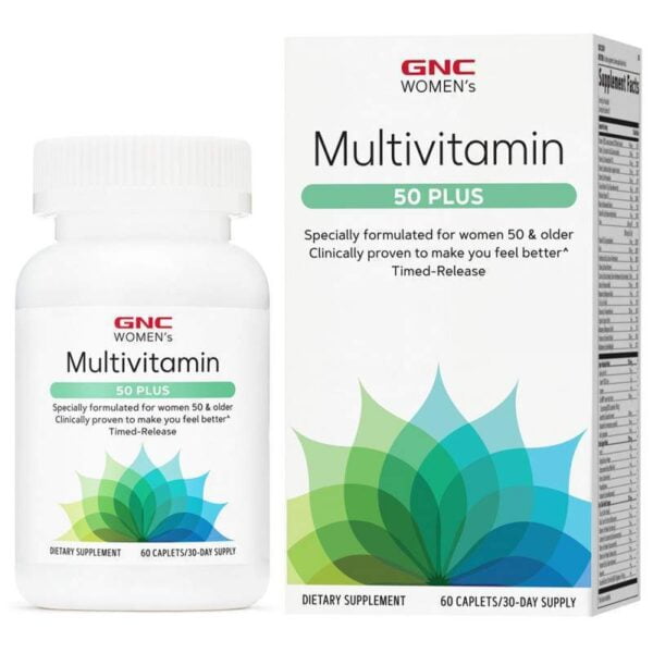 GNC Women's Multivitamin 50 Plus (60 Cápsulas)