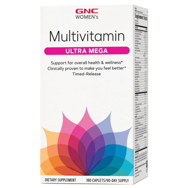 GNC Women's Multivitamin Ultra Mega (180 Cápsulas)