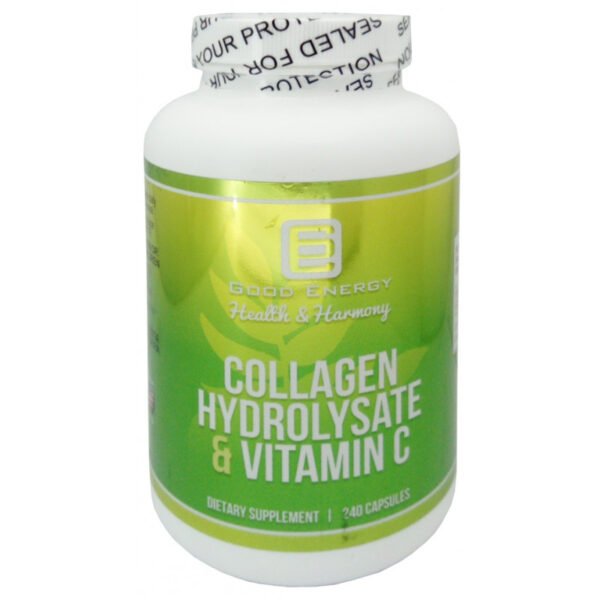 Good Energy Health & Harmony Collagen Hydrolysate & Vitamina C 240 cápsulas