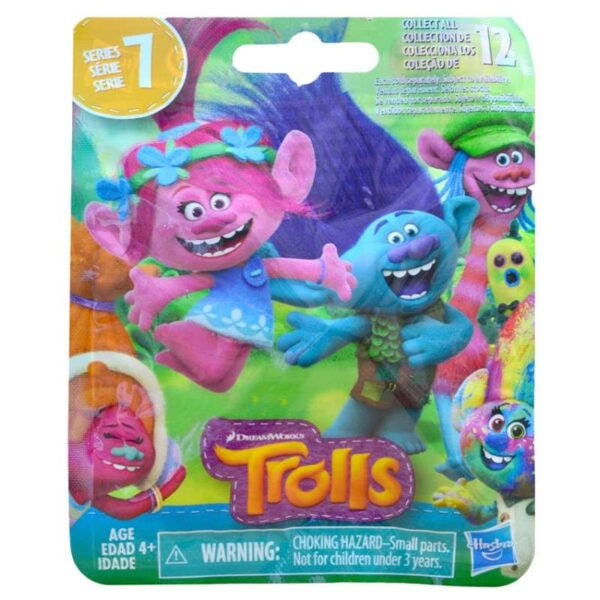 Hasbro Trolls Mini Figura Surpresa Serie 7 B6554