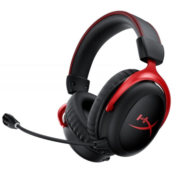 Headset Gaming Kingston HyperX Cloud II HHSC2X-BA-RD/G Wireless Preto/Vermelho