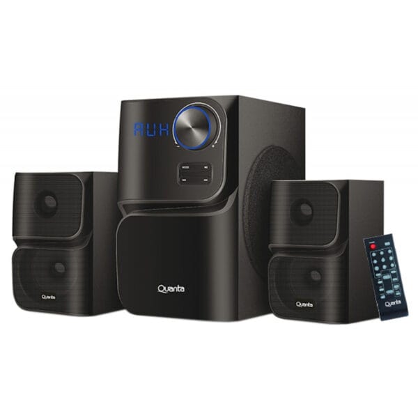 Home Theater Quanta QTHTB102 2.1 Canais Bluetooth Bivolt Preto