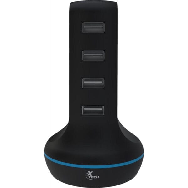 Hub de carregamento USB Xtech - XTA-195 - Preto